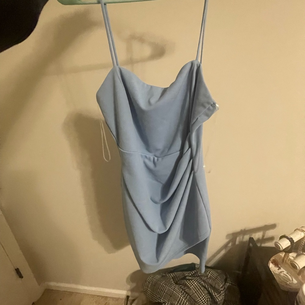 Blue Mini Dress - Picture 5 of 5
